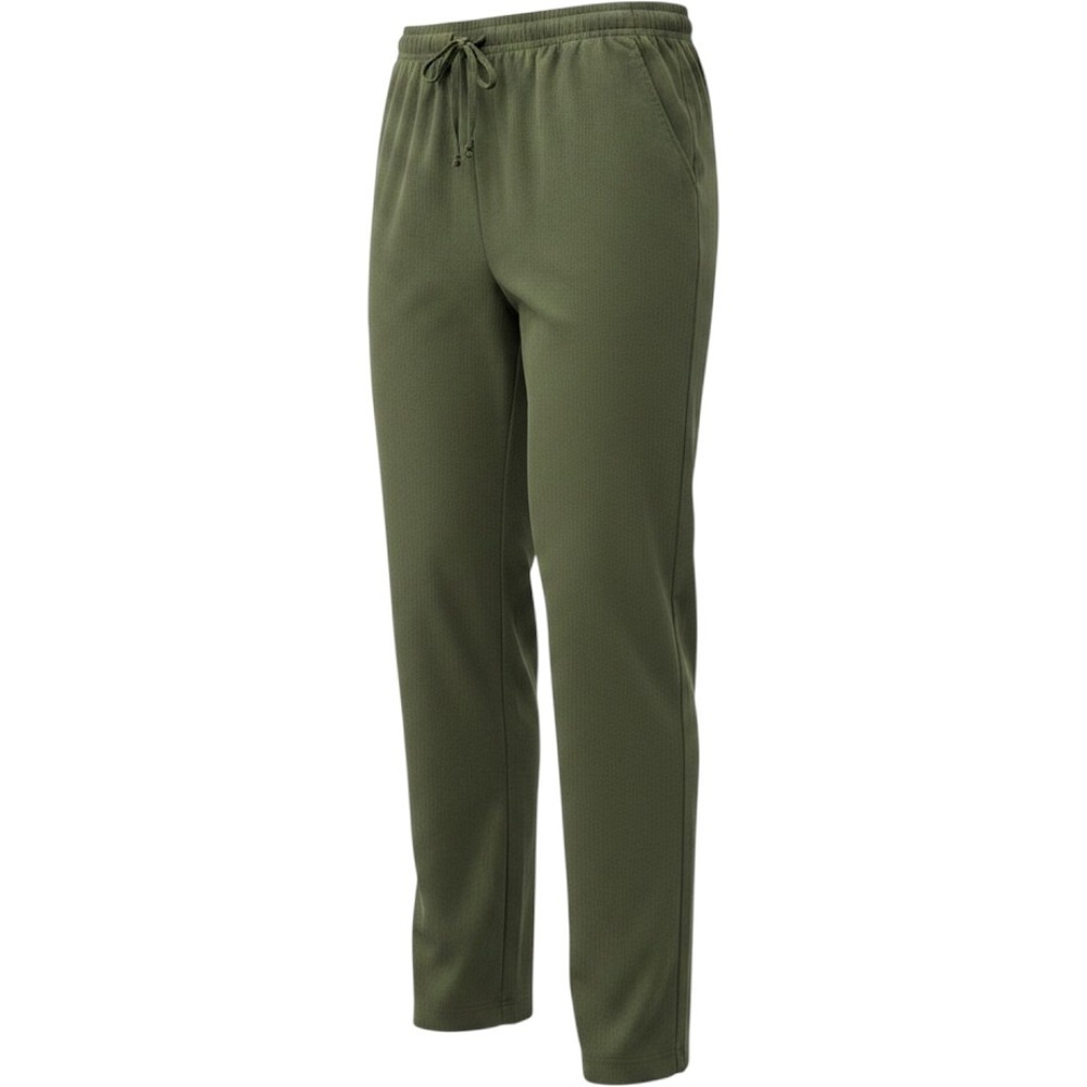 Teddi Vintage Olive Green Drawstring Elastic Waist Straight Leg Pants Size‎ 16